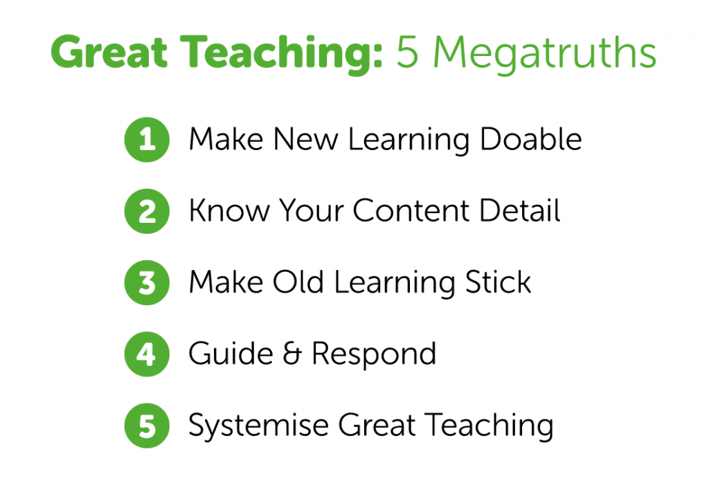 5 Megatruths of Great Teaching image