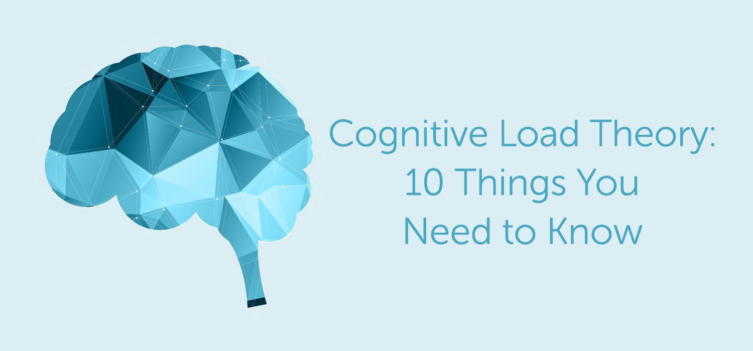 Cognitive Load theory: 10 Things You Need to Know