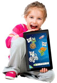 girl_with_ipad Big Maths Online