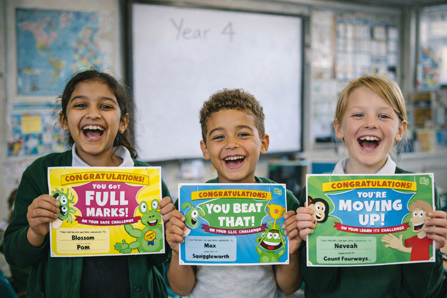 Celebrating success with Big Maths